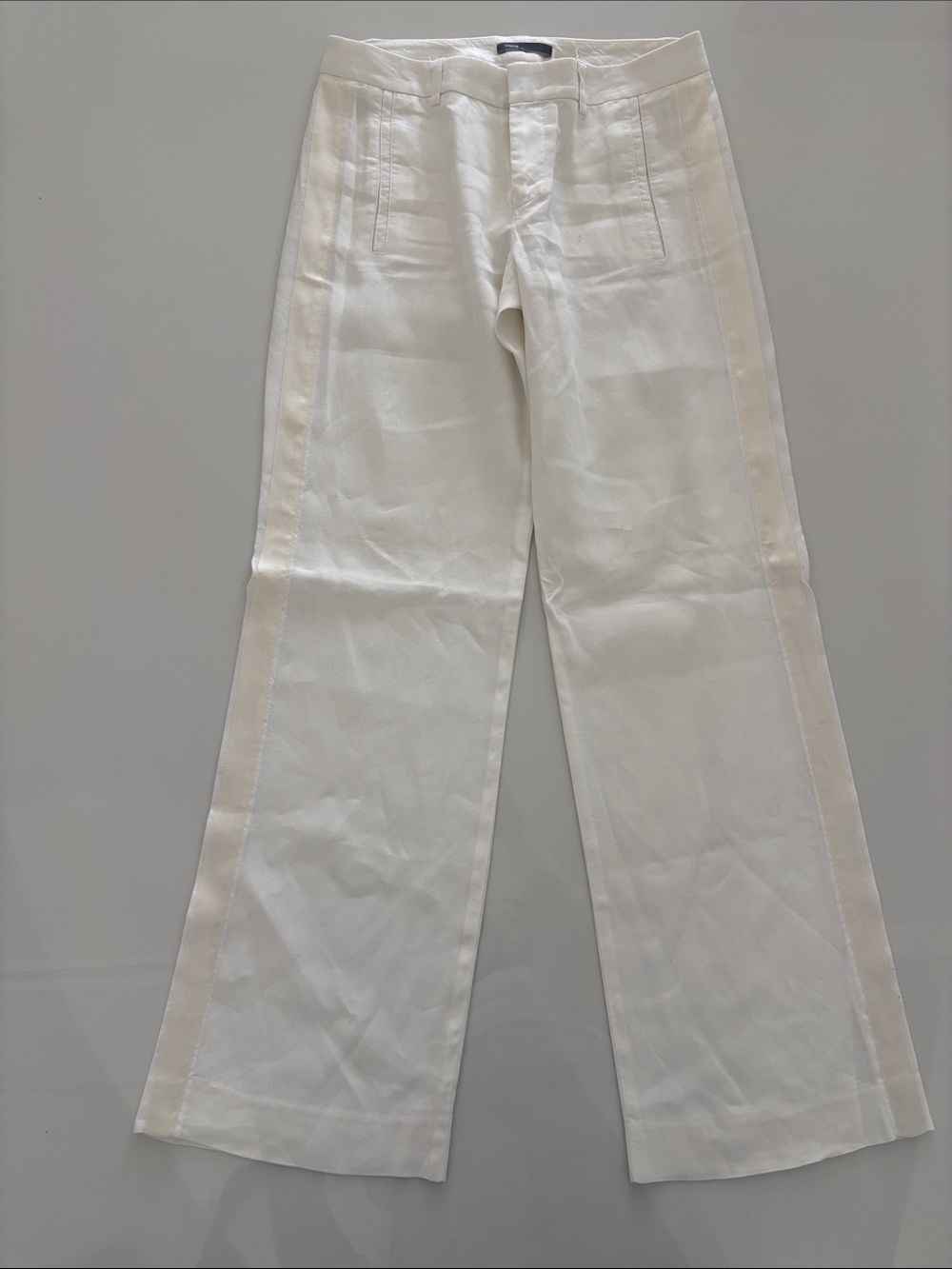 White Wide-Leg Women’s Jeans